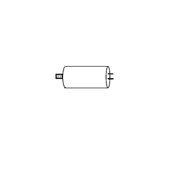 Capacitor 4uf 420v 2pin Thread End